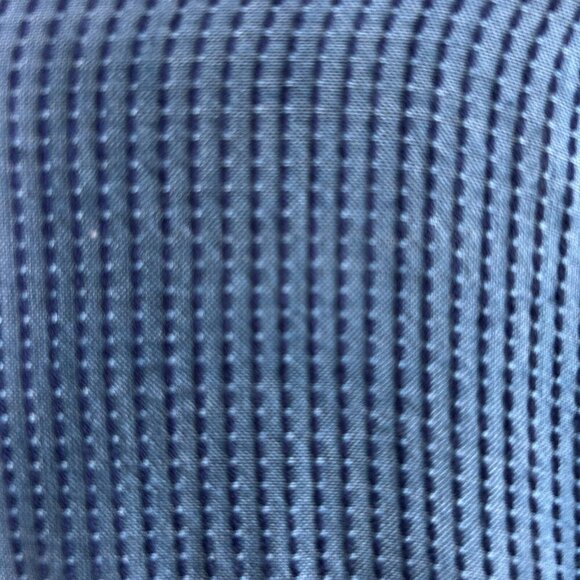 Fabindia Men's Blue Kurta Tunic Button Silk Blend Indian Shirt Size 36 - Picture 6 of 8